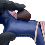 エルメス HERMES ロデオMM U刻 ブルーサフィールxモーヴ アニョーミロ レディース チャーム