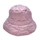 ミュウミュウ miu miu ロゴ刺繡キルティングバケットハート 5HC196 ピンク ナイロン レディース その他ファッション雑貨