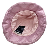 ミュウミュウ miu miu ロゴ刺繡キルティングバケットハート 5HC196 ピンク ナイロン レディース その他ファッション雑貨