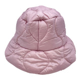 ミュウミュウ miu miu ロゴ刺繡キルティングバケットハート 5HC196 ピンク ナイロン レディース その他ファッション雑貨