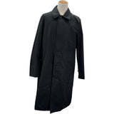 バーバリーロンドン BURBERRY LONDON ステンカラーコート 808421838 ブラック コットン メンズ ステンカラーコート