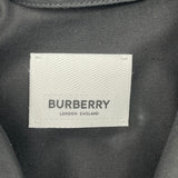 バーバリーロンドン BURBERRY LONDON ステンカラーコート 808421838 ブラック コットン メンズ ステンカラーコート