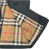 バーバリーロンドン BURBERRY LONDON ステンカラーコート 808421838 ブラック コットン メンズ ステンカラーコート