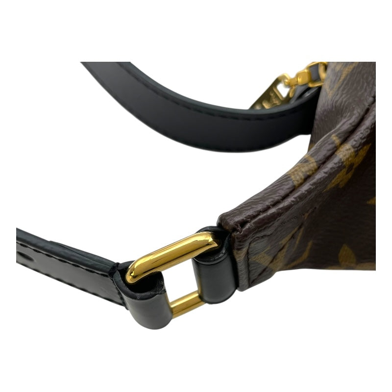 ルイ・ヴィトン LOUIS VUITTON バムバッグ M43644 ブラウン モノグラムキャンバス・マカサー ユニセックス ボディバッグ