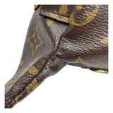 ルイ・ヴィトン LOUIS VUITTON バムバッグ M43644 ブラウン モノグラムキャンバス・マカサー ユニセックス ボディバッグ