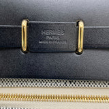 エルメス HERMES エールバッグジップ ミニ K刻 ブラック GD金具 トワル レディース ショルダーバッグ