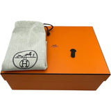 エルメス HERMES エールバッグジップ ミニ K刻 ブラック GD金具 トワル レディース ショルダーバッグ