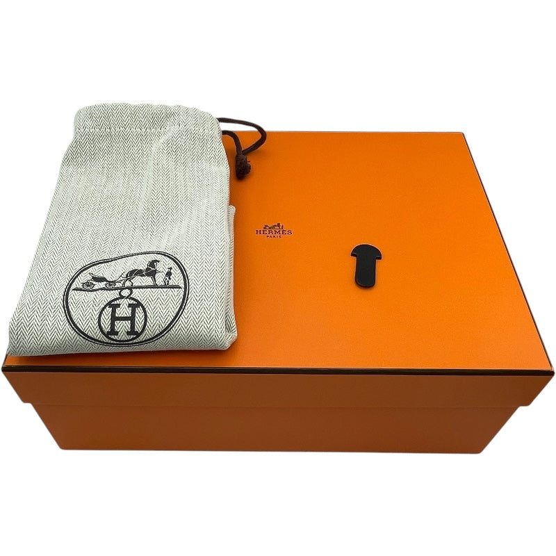 エルメス HERMES エールバッグジップ ミニ K刻 ブラック GD金具 トワル レディース ショルダーバッグ