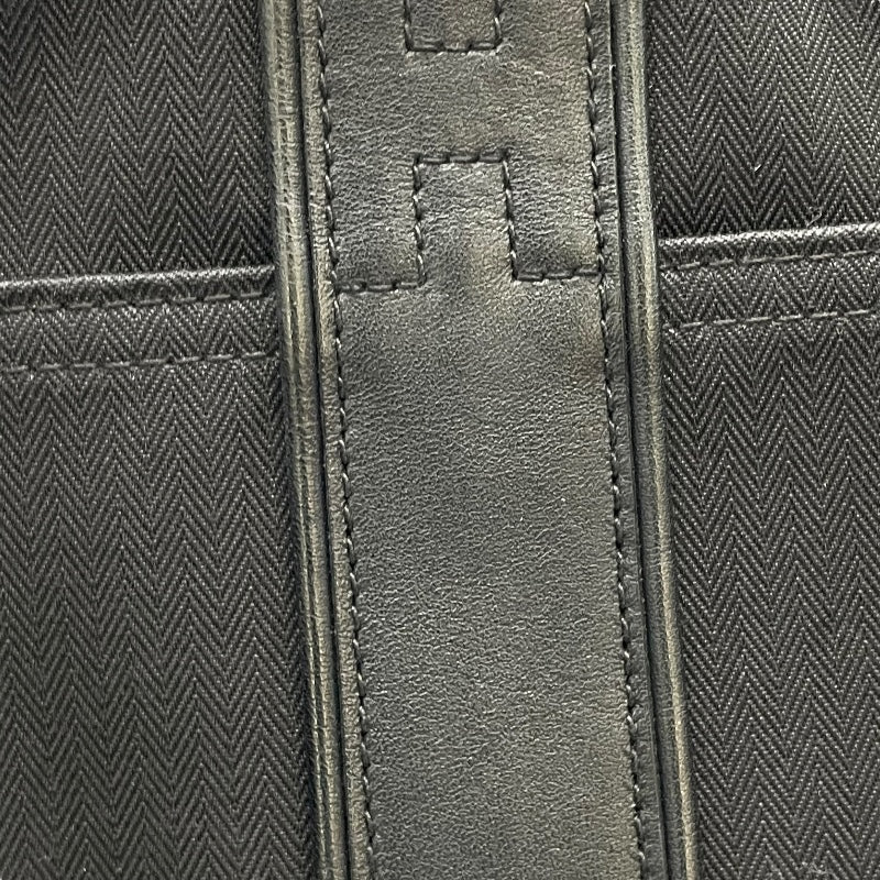 エルメス HERMES アカプルコサンチュール ブラック SV金具 トワル ユニセックス ボディバッグ