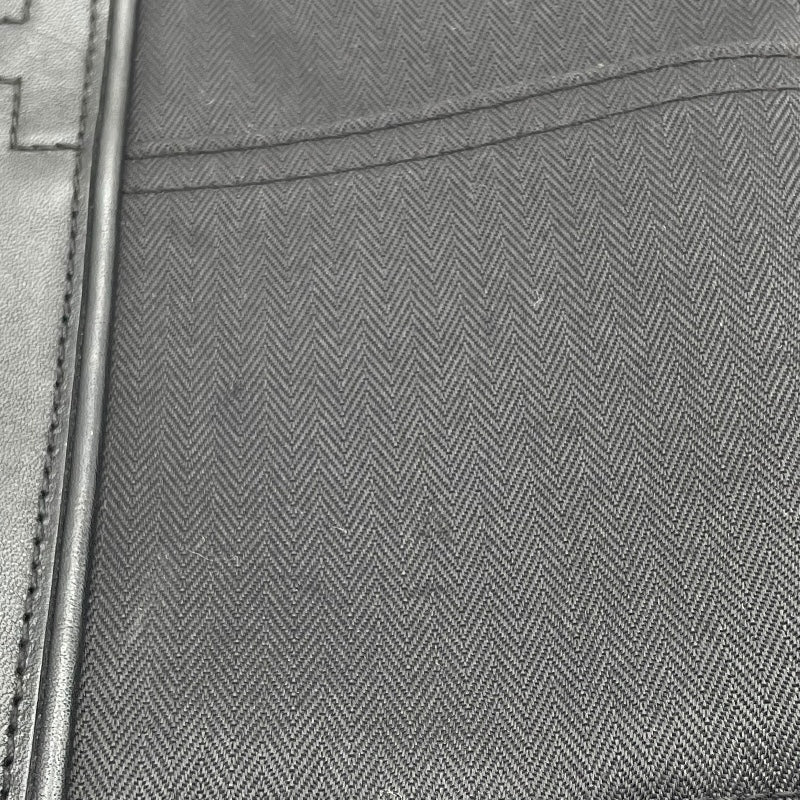 エルメス HERMES アカプルコサンチュール ブラック SV金具 トワル ユニセックス ボディバッグ