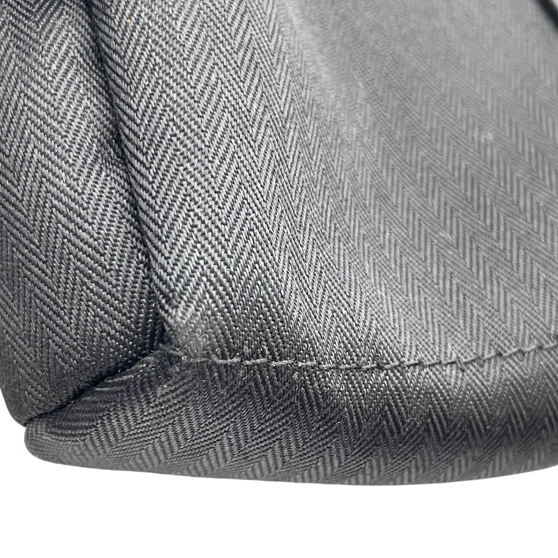 エルメス HERMES アカプルコサンチュール ブラック SV金具 トワル ユニセックス ボディバッグ