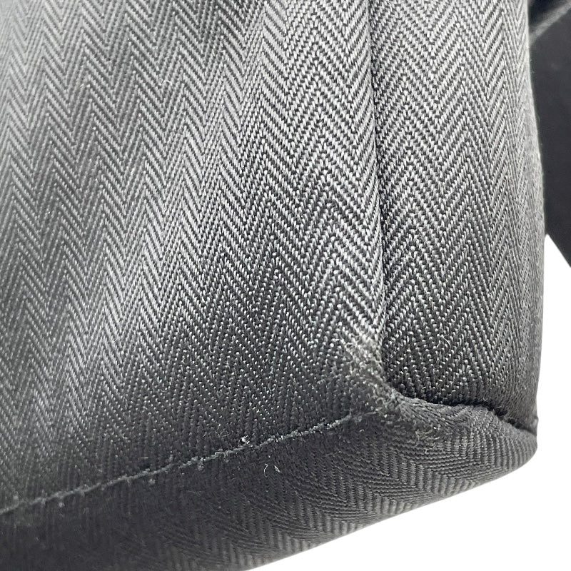 エルメス HERMES アカプルコサンチュール ブラック SV金具 トワル ユニセックス ボディバッグ