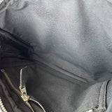 エルメス HERMES アカプルコサンチュール ブラック SV金具 トワル ユニセックス ボディバッグ