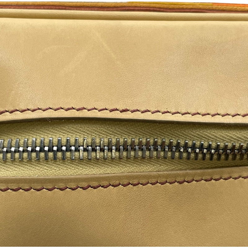 エルメス HERMES プリュム28 ヴィブラート □E刻 オレンジ SV金具 ヴィブラート レディース ハンドバッグ