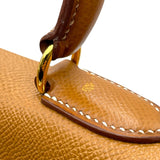 エルメス HERMES ケリー35 内縫い 〇X刻印 ゴールド GD金具 クシュベル レディース ショルダーバッグ