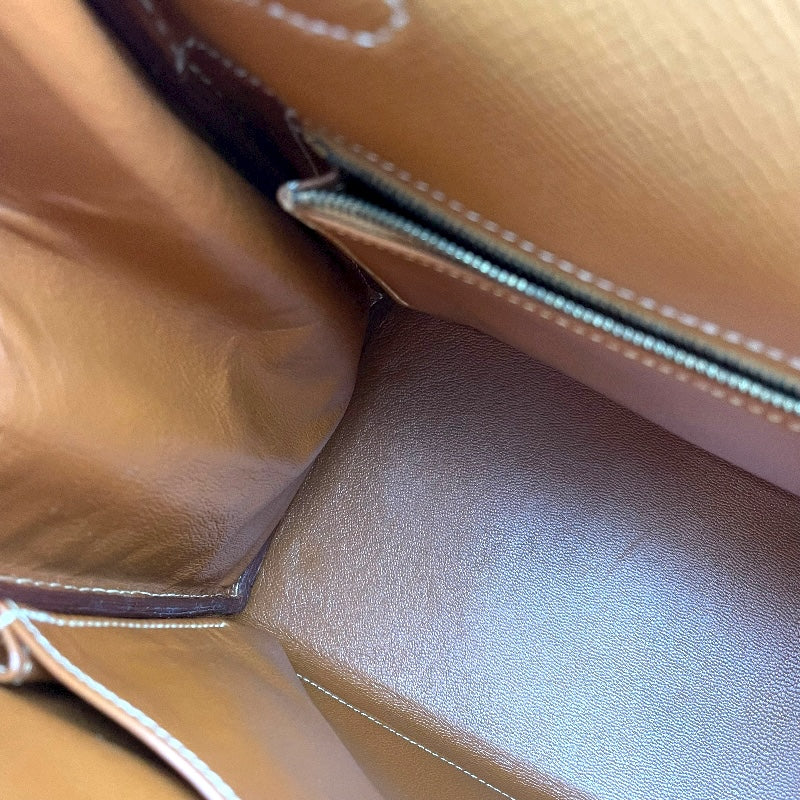 エルメス HERMES ケリー35 内縫い 〇X刻印 ゴールド GD金具 クシュベル レディース ショルダーバッグ