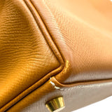 エルメス HERMES ケリー35 内縫い 〇X刻印 ゴールド GD金具 クシュベル レディース ショルダーバッグ