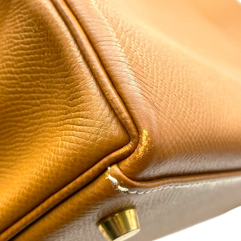 エルメス HERMES ケリー35 内縫い 〇X刻印 ゴールド GD金具 クシュベル レディース ショルダーバッグ