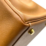 エルメス HERMES ケリー35 内縫い 〇X刻印 ゴールド GD金具 クシュベル レディース ショルダーバッグ