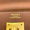 エルメス HERMES ケリー32 内縫い 〇W刻印 ゴールド GD金具 クシュベル レディース ショルダーバッグ