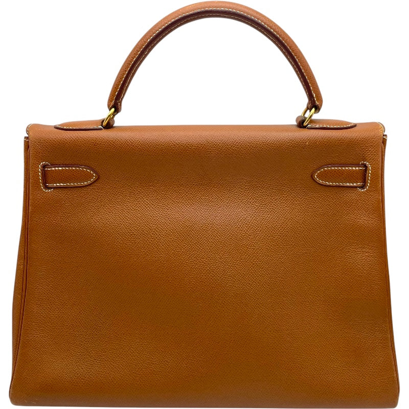 エルメス HERMES ケリー32 内縫い 〇W刻印 ゴールド GD金具 クシュベル レディース ショルダーバッグ