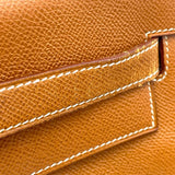 エルメス HERMES ケリー32 内縫い 〇W刻印 ゴールド GD金具 クシュベル レディース ショルダーバッグ
