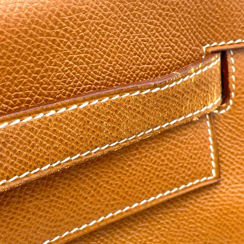 エルメス HERMES ケリー32 内縫い 〇W刻印 ゴールド GD金具 クシュベル レディース ショルダーバッグ