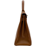 エルメス HERMES ケリー32 内縫い 〇W刻印 ゴールド GD金具 クシュベル レディース ショルダーバッグ