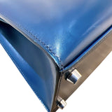 エルメス HERMES ケリー28 外縫い ▢L刻 コルヴェール シルバー金具 ボックスカーフ レディース ハンドバッグ