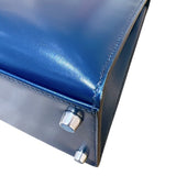 エルメス HERMES ケリー28 外縫い ▢L刻 コルヴェール シルバー金具 ボックスカーフ レディース ハンドバッグ