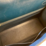 エルメス HERMES ケリー28 外縫い ▢L刻 コルヴェール シルバー金具 ボックスカーフ レディース ハンドバッグ