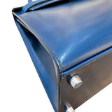 エルメス HERMES ケリー28 外縫い ▢L刻 コルヴェール シルバー金具 ボックスカーフ レディース ハンドバッグ