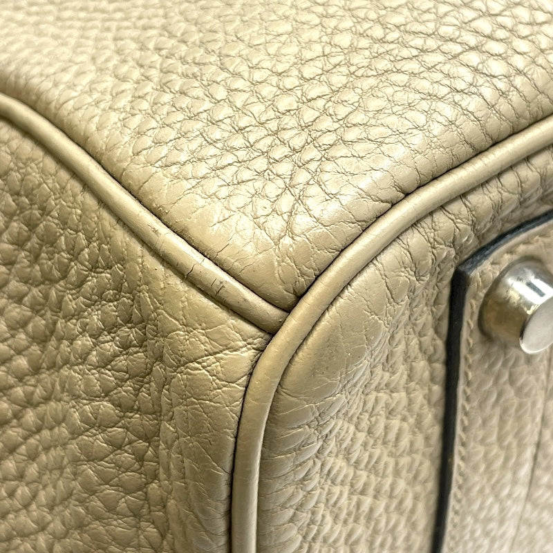 エルメス HERMES バーキン35 □I刻印 トゥルティエールグレー SV金具 トゴ レディース ハンドバッグ
