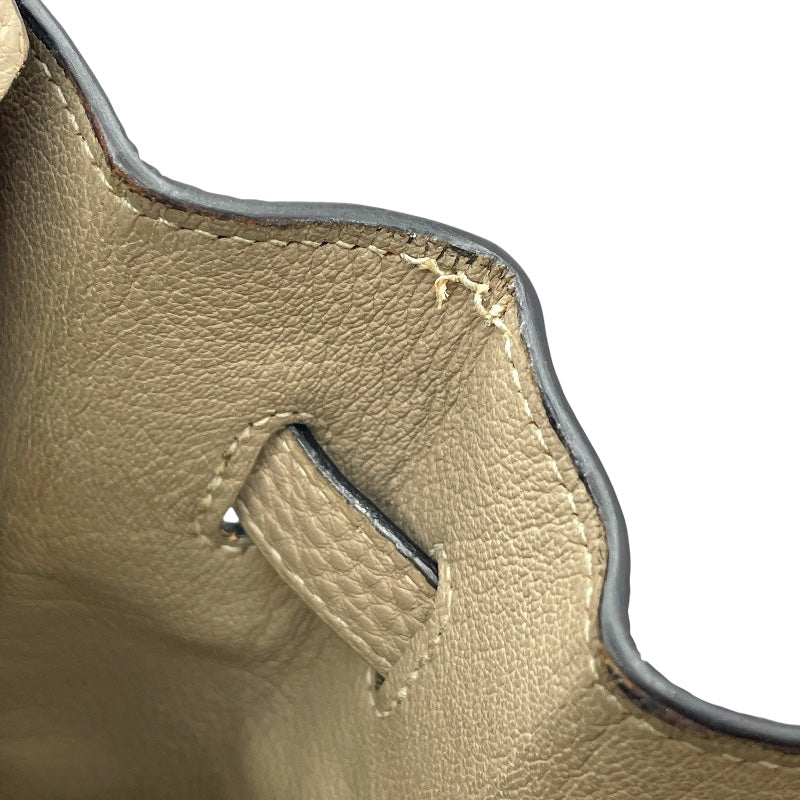 エルメス HERMES バーキン35 □I刻印 トゥルティエールグレー SV金具 トゴ レディース ハンドバッグ