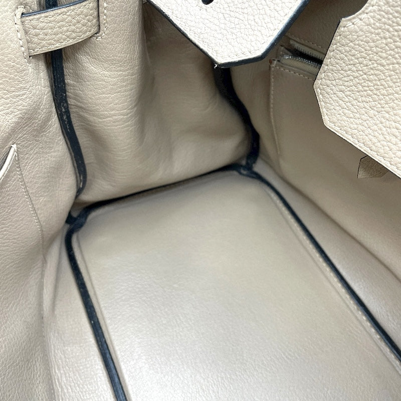 エルメス HERMES バーキン35 □I刻印 トゥルティエールグレー SV金具 トゴ レディース ハンドバッグ
