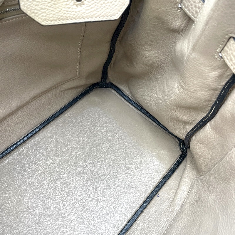 エルメス HERMES バーキン35 □I刻印 トゥルティエールグレー SV金具 トゴ レディース ハンドバッグ