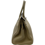 エルメス HERMES バーキン35 □I刻印 トゥルティエールグレー SV金具 トゴ レディース ハンドバッグ