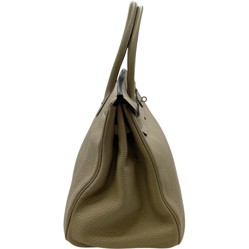 エルメス HERMES バーキン35 □I刻印 トゥルティエールグレー SV金具 トゴ レディース ハンドバッグ