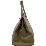 エルメス HERMES バーキン35 □I刻印 トゥルティエールグレー SV金具 トゴ レディース ハンドバッグ