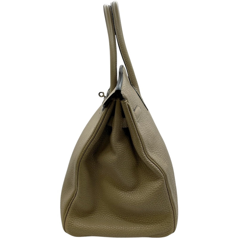 エルメス HERMES バーキン35 □I刻印 トゥルティエールグレー SV金具 トゴ レディース ハンドバッグ