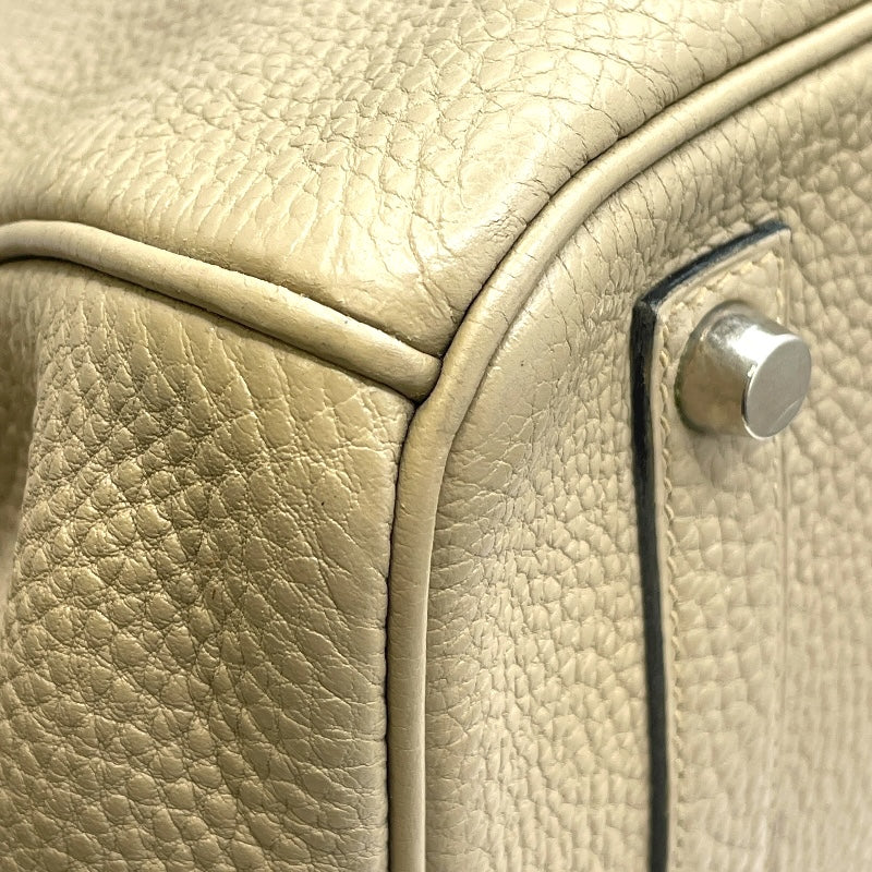 エルメス HERMES バーキン35 □I刻印 トゥルティエールグレー SV金具 トゴ レディース ハンドバッグ