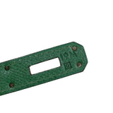 エルメス HERMES バーキン40 □G刻印 （2003年製） ヴェール　ゴールド金具 クシュベル レディース ハンドバッグ