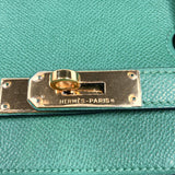 エルメス HERMES バーキン40 □G刻印 （2003年製） ヴェール　ゴールド金具 クシュベル レディース ハンドバッグ