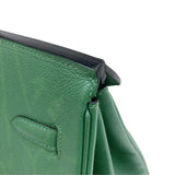 エルメス HERMES バーキン40 □G刻印 （2003年製） ヴェール　ゴールド金具 クシュベル レディース ハンドバッグ