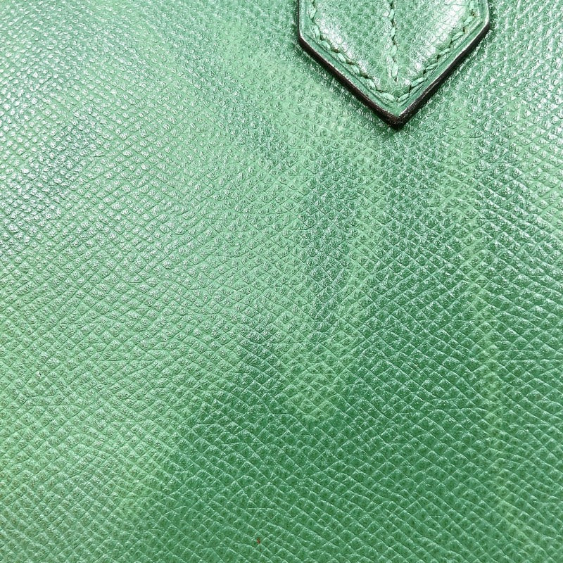 エルメス HERMES バーキン40 □G刻印 （2003年製） ヴェール　ゴールド金具 クシュベル レディース ハンドバッグ