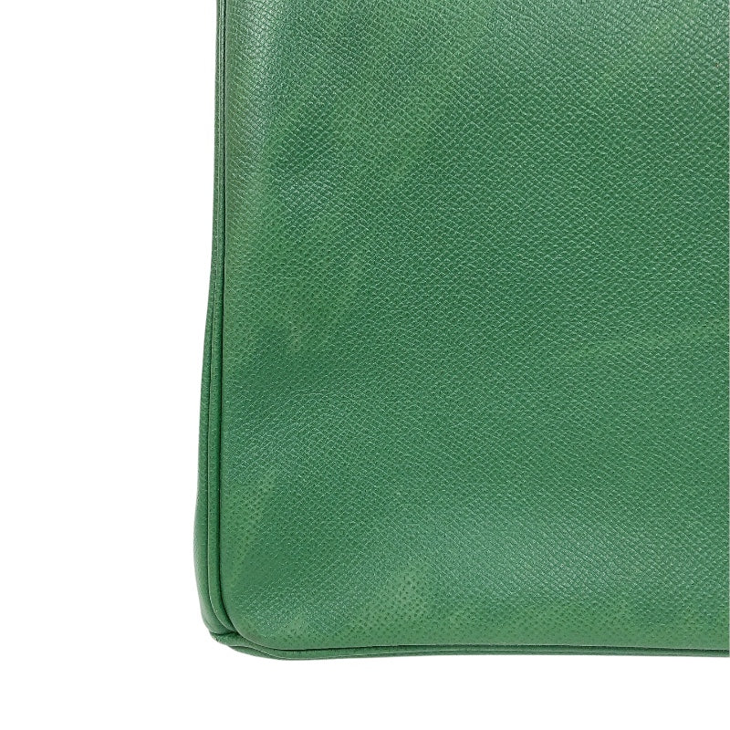 エルメス HERMES バーキン40 □G刻印 （2003年製） ヴェール　ゴールド金具 クシュベル レディース ハンドバッグ