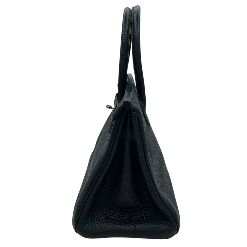 エルメス HERMES バーキン30 □O刻 ブラック SV金具 トゴ レディース ハンドバッグ