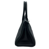 エルメス HERMES バーキン30 □O刻 ブラック SV金具 トゴ レディース ハンドバッグ