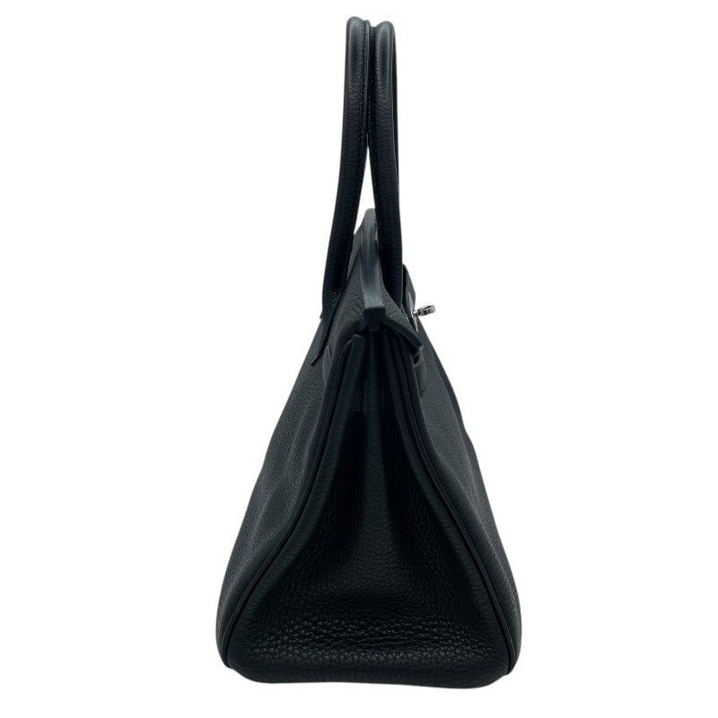 エルメス HERMES バーキン30 □O刻 ブラック SV金具 トゴ レディース ハンドバッグ