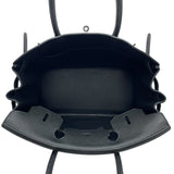 エルメス HERMES バーキン30 □O刻 ブラック SV金具 トゴ レディース ハンドバッグ